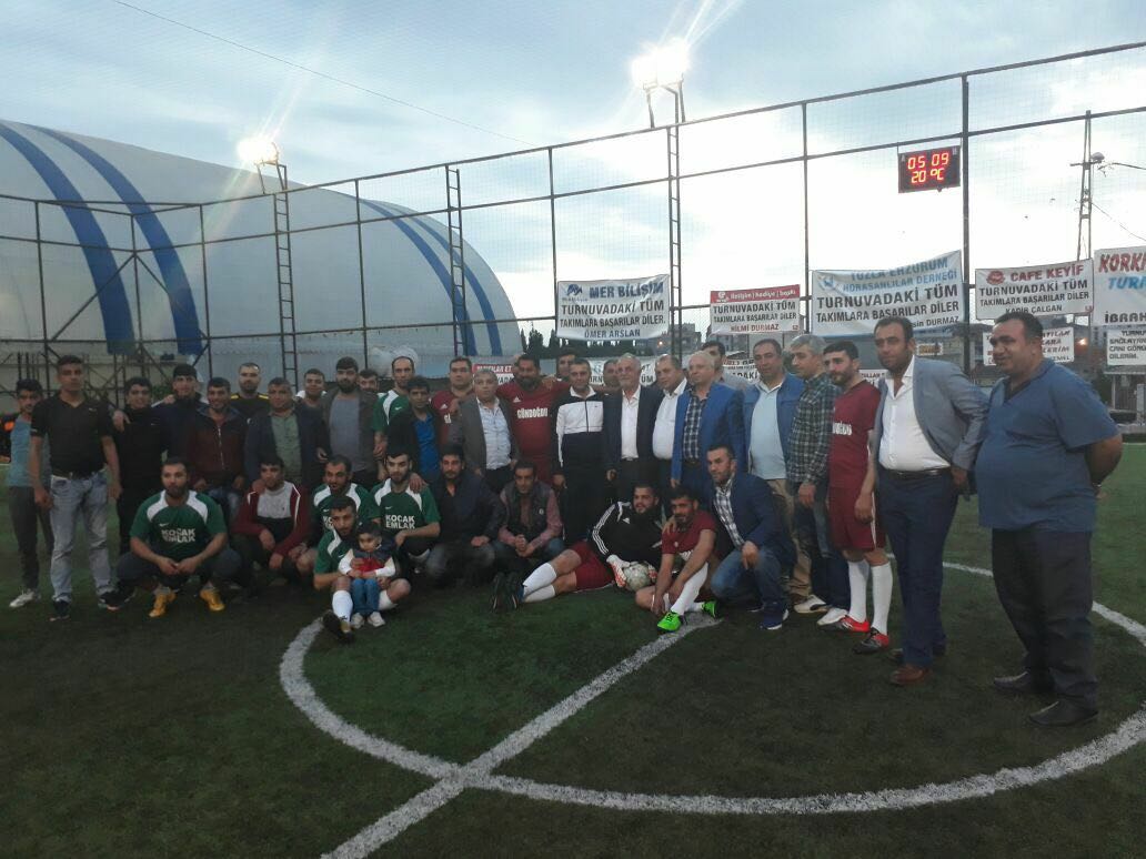 BAŞKAN YAZICI’NIN STARTINI VERDİĞİ TUZLA HORASANLILAR DERNEĞİ FUTBOL