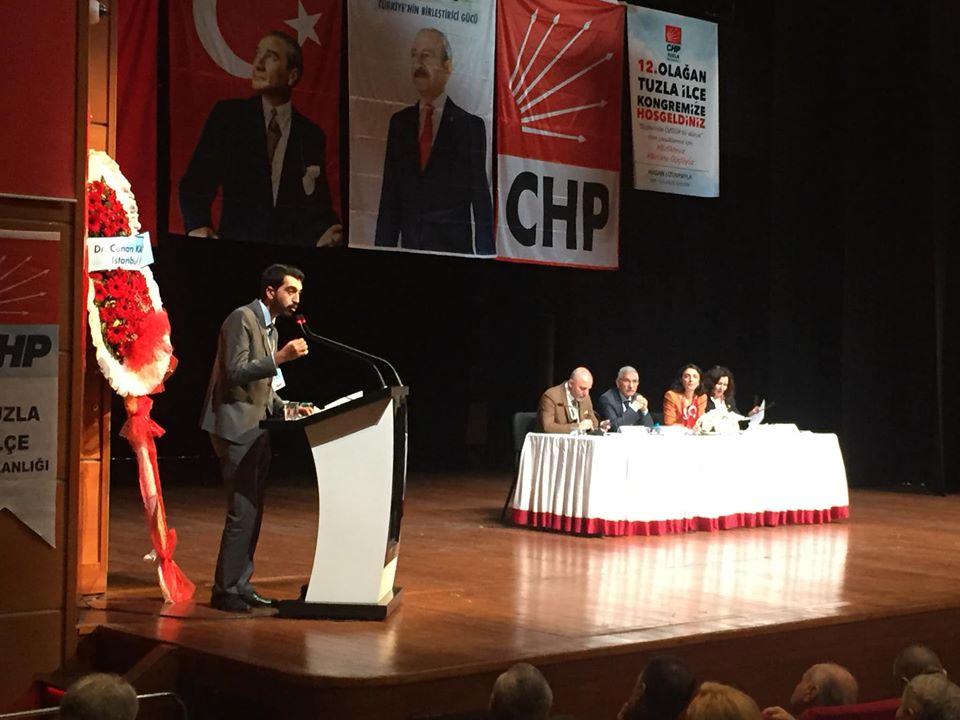 CHP TUZLA’DA YENİ BAŞKAN EREN ALİ BİNGÖL