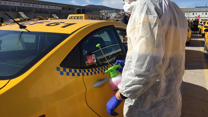 SAĞLIK BAKANLIĞI TİCARİ TAKSİLER VE TAKSİ DURAKLARI İÇİN HİJYEN TEDBİRLERİNİ BELİRLEDİ