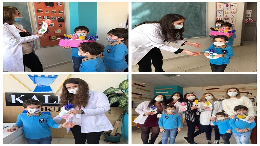 KALE ANAOKULLARI MİNİKLERİ KADINLAR GÜNÜ’NÜ UNUTMADI