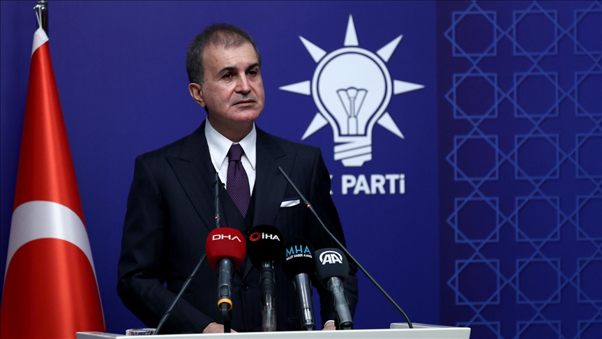 AK PARTİ SÖZCÜSÜ ÇELİK: MYK’MİZ KAYITSIZ VE ŞARTSIZ BİR ŞEKİLDE BU BİLDİRİYE KARŞIDIR