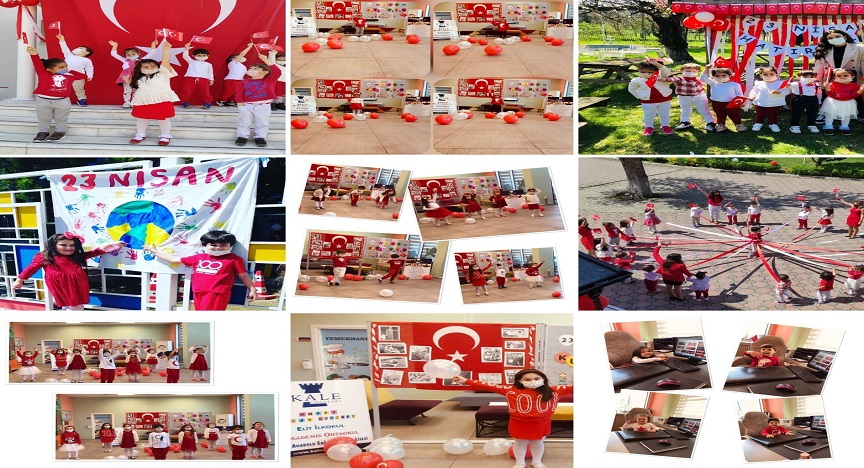 KALE OKULLARI’NDA 23 NİSAN COŞKUSU