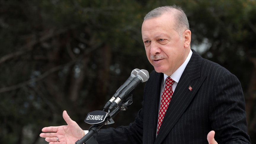 CUMHURBAŞKANI ERDOĞAN: CUMHURİYETİMİZİ HER ALANDA GÜÇLENDİREREK BİZDEN SONRAKİ NESİLLERE BIRAKMANIN GAYRETİ İÇİNDEYİZ
