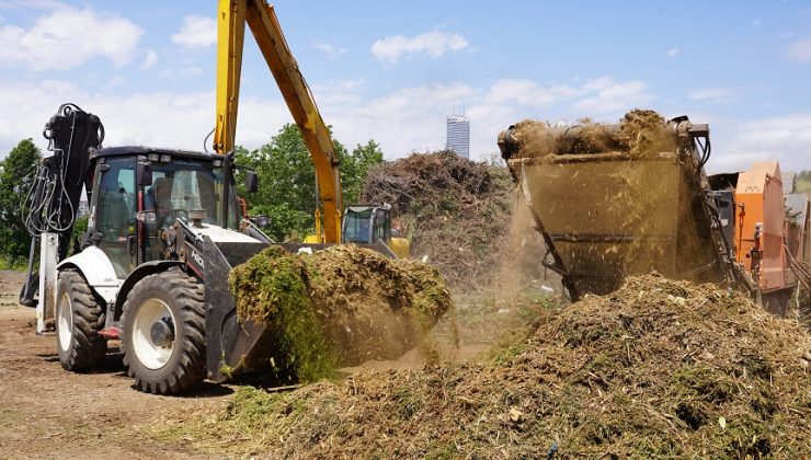 TUZLA’DA TOPLANAN ATIK DALLAR İLE 5 BİN AİLENİN 24 SAATLİK ELEKTRİĞİ ÜRETİLİYOR