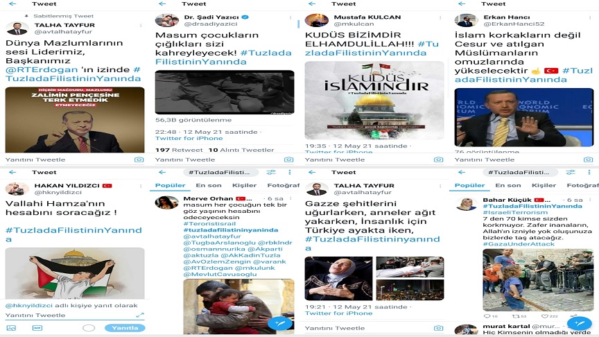 SOSYAL MEDYA #TuzladaFilistininYanında İLE YIKILIYOR!