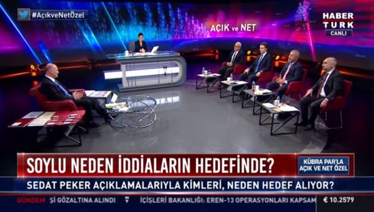 İÇİŞLERİ BAKANI SOYLU: ATİLLA PEKER’İN, KUTLU ADALI CİNAYETİ İÇİN ALINMASI LAZIM