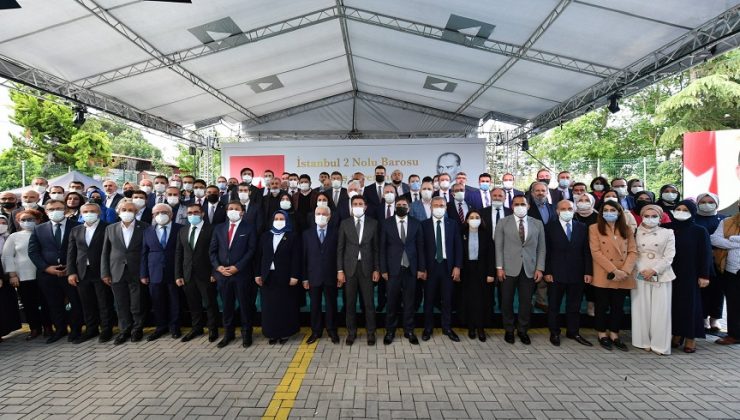 İSTANBUL 2 NOLU BAROSU’NUN ÜSKÜDAR’DAKİ MERKEZ YERLEŞKESİ TÖRENLE AÇILDI