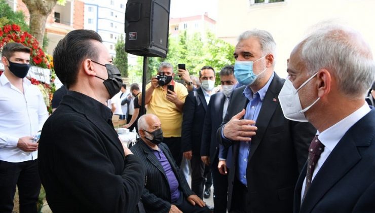 İSTANBUL, BAŞKAN YAZICI’NIN ACI GÜNÜNDE YALNIZ BIRAKMADI