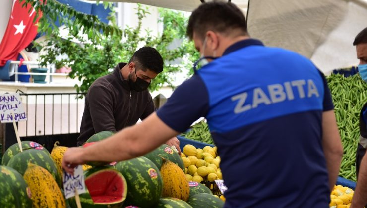 TUZLA ZABITASI SEMT PAZARLARINDA HİJYEN VE FİYAT DENETİMLERİNİ SÜRDÜRÜYOR