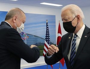 ABD BAŞKANI BİDEN: CUMHURBAŞKANI ERDOĞAN İLE POZİTİF VE VERİMLİ BİR TOPLANTI YAPTIK