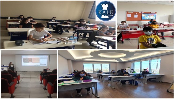 KALEDE TELAFİ EĞİTİMİ KESİNTİSİZ DEVAM EDİYOR