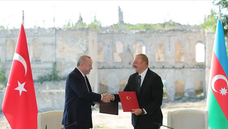 ERDOĞAN VE ALİYEV ‘ŞUŞA BEYANNAMESİ’NE İMZA ATTI