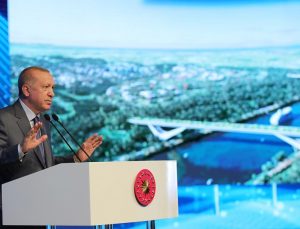 CUMHURBAŞKANI ERDOĞAN: KANAL İSTANBUL’A İSTANBUL’UN GELECEĞİNİ KURTARMA PROJESİ OLARAK BAKIYORUZ