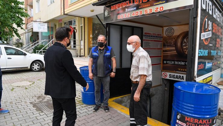 TUZLA’NIN GERİ DÖNÜŞÜM AMCASINA BAŞKAN YAZICI’DAN ZİYARET