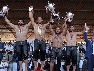 KIRKPINAR’DA BAŞPEHLİVANLIĞI ALİ GÜRBÜZ KAZANDI