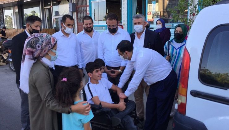 AK PARTİ TEŞKİLATLARIYLA ESNAF ZİYARETİ YAPTI