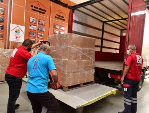 MUĞLA’DA YANGINDAN ETKİLENENLERE TUZLA’DAN ‘GÖNÜL ELLERİ’ KÖPRÜSÜ