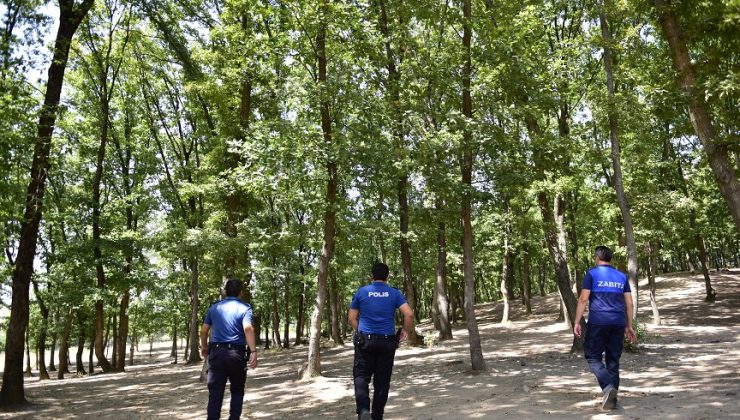TUZLA’DA ORMANLIK ALANLAR HAVADAN VE KARADAN GÖZETİM ALTINDA
