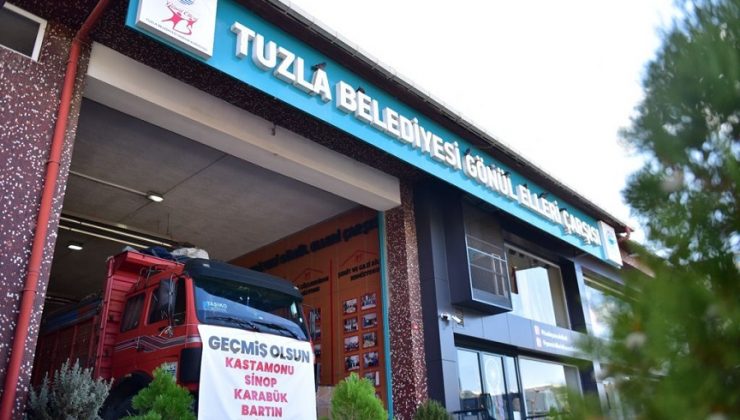 KIZILAY TUZLA ŞUBESİ BATI KARADENİZ’DEKİ SEL FELAKETİN YARALARINI SARMAK İÇİN HAREKETE GEÇTİ