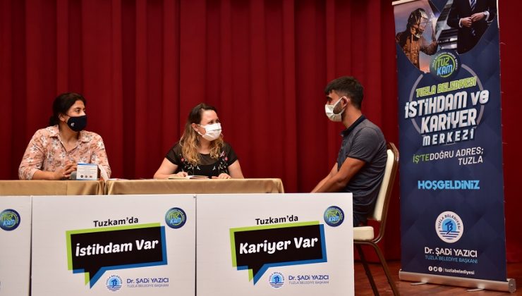 TUZLA’DA YILIN İLK 8 AYINDA 6 BİN 500 KİŞİ İŞE YÖNLENDİRİLDİ