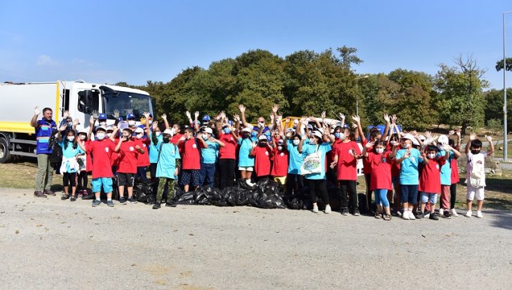 TUZLALI ÖĞRENCİLER DÜNYA TEMİZLİK GÜNÜ KAPSAMINDA ORMANLIK ALANLARI TEMİZLEDİLER