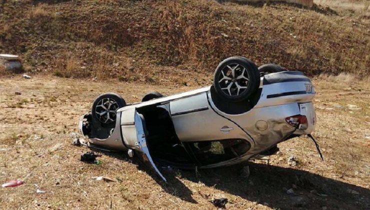 TUZLA’DA OTOMOBİL TAKLA ATTI: 2 YARALI