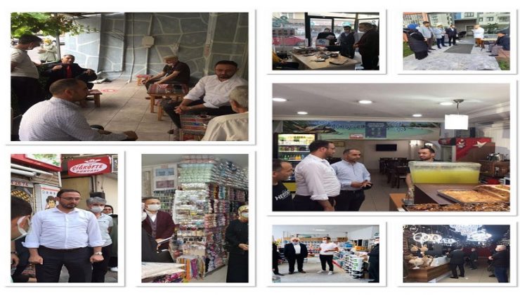 BUGÜN AK PARTİ TUZLA İLÇE TEŞKİLATI TÜM MAHALLELERDE AYNI ANDA ESNAF ZİYARETİ YAPTI
