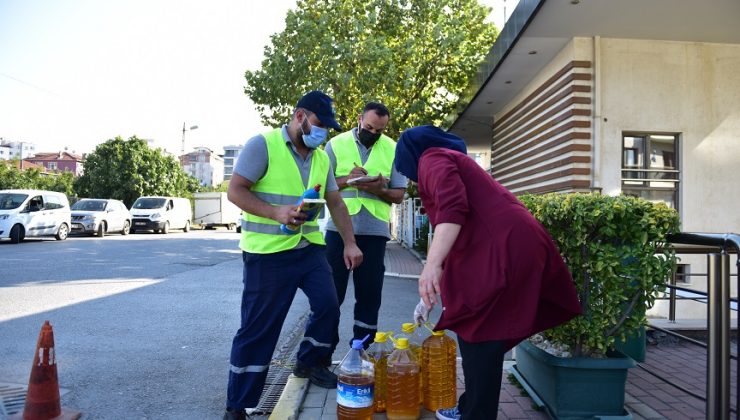 TUZLA’DA ATIK YAĞ BİRİKTİRENE TEMİZLİK SETİ