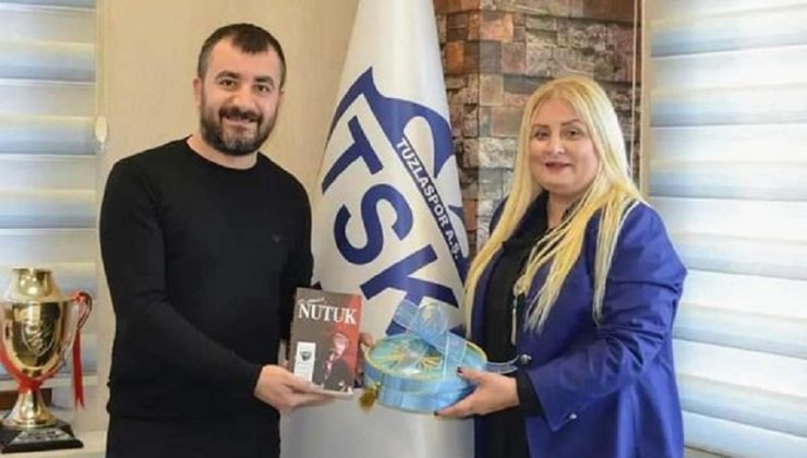 ŞENGÜL BAŞKAN’DAN TUZLASPOR’A ZİYARET