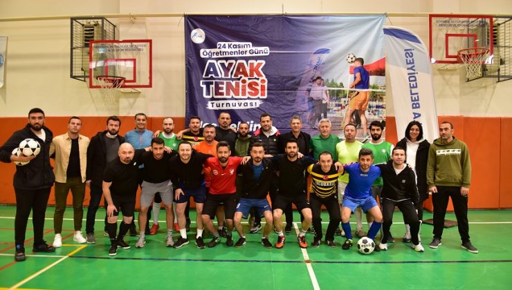 TUZLA BELEDİYESİ’NDEN ÖĞRETMENLER GÜNÜ’NE ÖZEL TURNUVA