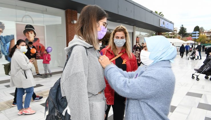 GÖNÜL ELLERİ ÇARŞISI’NDAN KADINA ŞİDDET İÇİN FARKINDALIK ETKİNLİĞİ