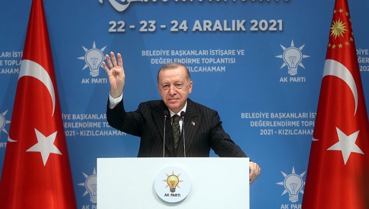 CUMHURBAŞKANI ERDOĞAN: HİÇBİR AYRIM YAPMADAN HİZMET EDEN HER BELEDİYEYİ DESTEKLİYORUZ