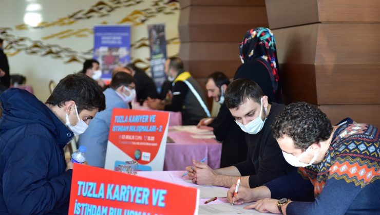 TUZLA’DA TOPLU İŞ GÖRÜŞMELERİ İLE İSTİHDAM SEFERBERLİĞİ DEVAM EDİYOR