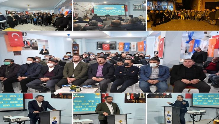 ORTA MAHALLE TEŞKİLATI 2023 HEDEFİNE KENETLENDİ