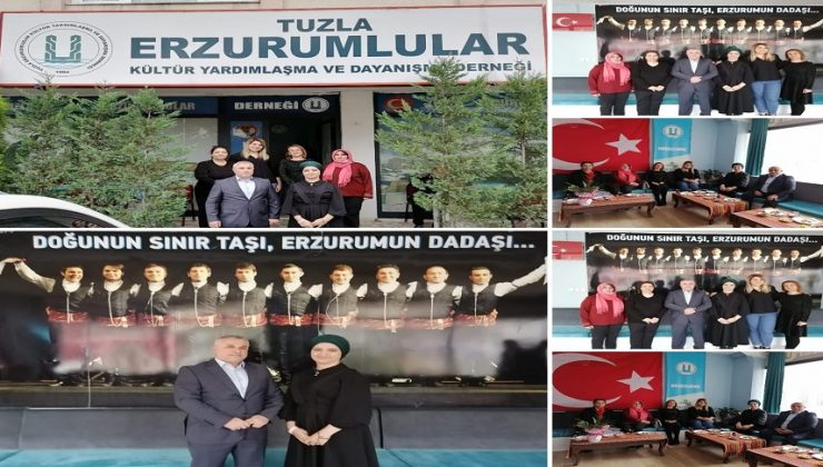 TUZLA ERZURUMLULAR DERNEĞİNE TECRÜBELİ KADIN KOLLARI BAŞKANI