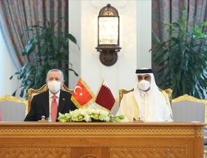TÜRKİYE İLE KATAR ARASINDA 15 ANLAŞMA İMZALANDI