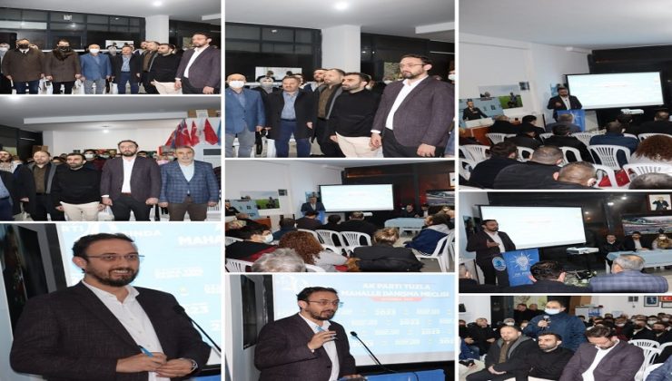 İSTASYON MAHALLE DANIŞMA MECLİSİ TOPLANTISINDA ERDOĞAN DAMGASI