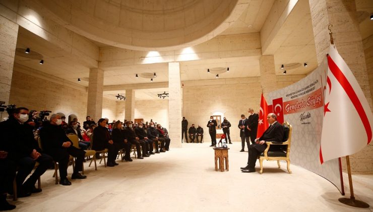 KKTC CUMHURBAŞKANI TATAR: ANADOLU VE TÜRKİYE HİÇBİR ZAMAN GÖZÜNÜ VE GÖLGESİNİ KIBRIS’TAN ÇEKMEDİ