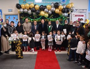 TUZLA BELEDİYESİ ANNE ÇOCUK EĞİTİM MERKEZLERİ’NDE KARNE HEYECANI YAŞANDI