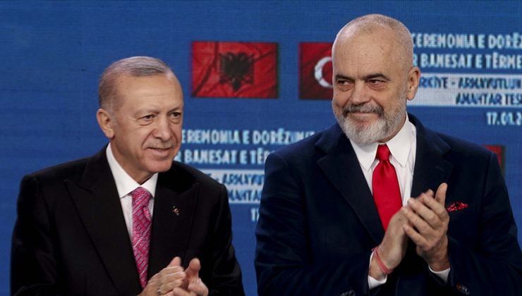 ARNAVUTLUK BAŞBAKANI RAMA: CUMHURBAŞKANI ERDOĞAN, DEDİKLERİNİ YAPAN VE YAPTIĞINI SÖYLEYEN BİR KİŞİDİR