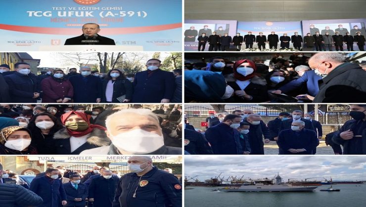 ERDOĞAN TUZLA’DA TALHA TAYFUR VE ŞADİ BAŞKAN İLE CUMA NAMAZINI EDA ETTİ