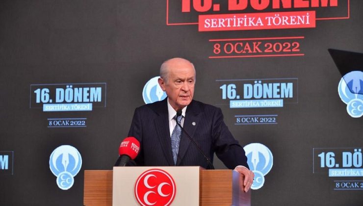 MHP GENEL BAŞKANI BAHÇELİ: “HİÇBİR ÇILGIN MİLLİ VARLIĞIMIZA ZİNCİR VURAMAYACAKTIR”