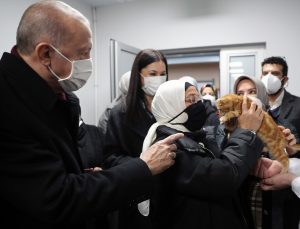 CUMHURBAŞKANI ERDOĞAN, BEYKOZ BELEDİYESİ HAYVAN REHABİLİTASYON MERKEZİNİ ZİYARET ETTİ
