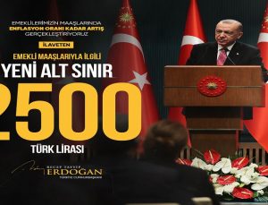 CUMHURBAŞKANI ERDOĞAN’DAN MEMUR VE EMEKLİYE EK ZAM MÜJDESİ