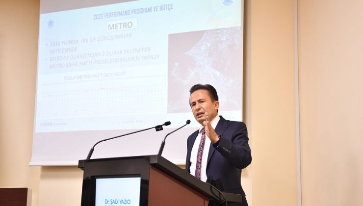 TUZLA BELEDİYE BAŞKANI DR. ŞADİ YAZICI, “RECEP TAYYİP ERDOĞAN, BU MİLLETİ ÇÖPTEN ÇUKURDAN, ÇAMURDAN KENDİ GAYRETİ VE ÇABASI İLE KURTARDI”