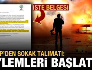 ZAMLARI BAHANE EDEN HDP’DEN SOKAK TALİMATI: EYLEMLERİ BAŞLATIN