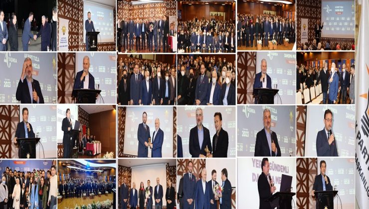 BİNALİ YILDIRIM VE İL BAŞKANI KABAKTEPE TUZLA DANIŞMA MECLİSİNDE 2023 MEŞALESİNİ YAKTI