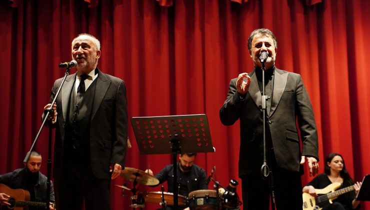 ALTAN ERKEKLİ VE VEYSEL DİKER, TUZLALI SANATSEVERLER İLE BULUŞTU