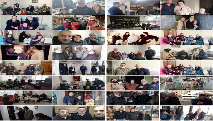 AK PARTİ’DEN YAŞLI VE ENGELLİLERE ZİYARET