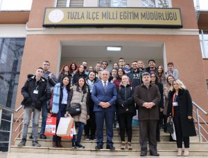 TUZLA MİLLİ EĞİTİM MÜDÜRLÜĞÜ YABANCI EĞİTİMCİLERİ AĞIRLADI